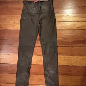 Spanx Faux Leather Leggings